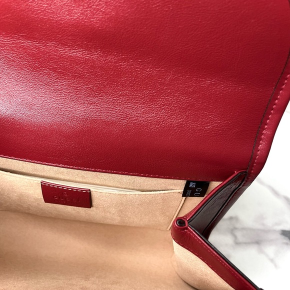 Authentic Gucci Rajah Web Chain Shoulder Bag - Picture 8 of 8